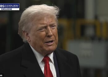 President Donald Trump sent a heartfelt message to Renee Good's father, who is a supporter of his, during a CBS News interview on Tuesday