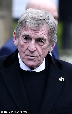 Kenny Dalglish was caught driving at 30mph in Little Crosby on Merseyside