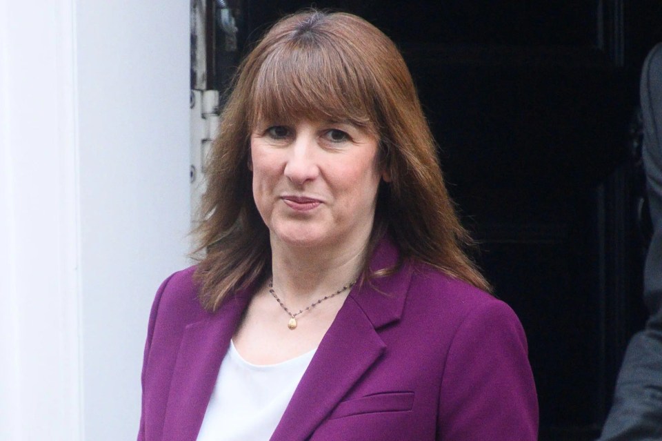 Rachel Reeves, Chancellor of The Exchequer, departing Downing Street for PMQs.