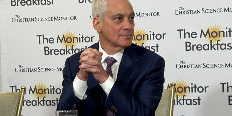 Rahm Emanuel to fellow Democrats: Admit mistakes, win on economic issues