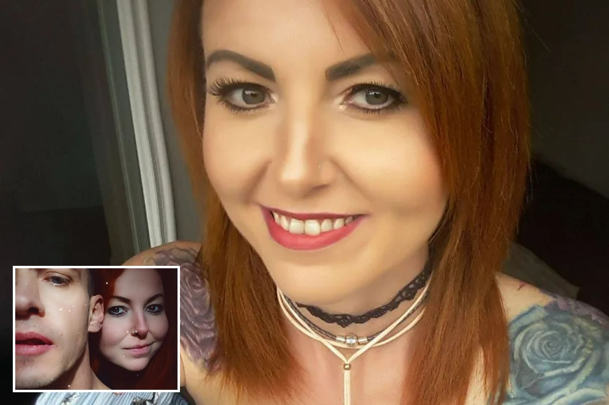 An image collage containing 2 images, Image 1 shows Headshot of Rebecca Williams, Image 2 shows Michael Burns and Rebecca Williams