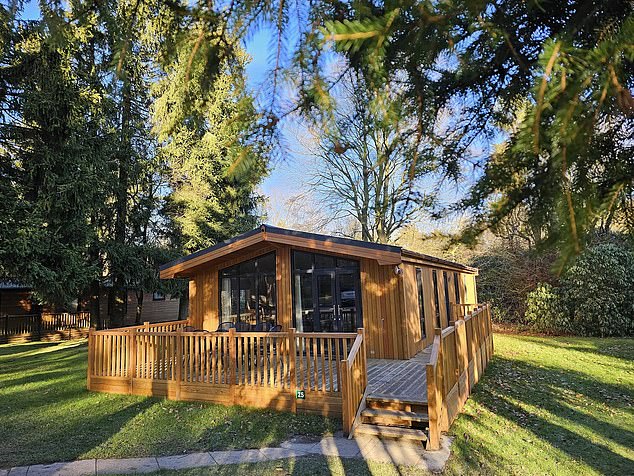 The Darwin Forest hideaway is spread across 47 acres of woodland, meaning the 137 sleek timber lodges are very well spread out