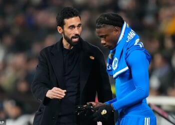 Real Madrid got off to a losing start under Alvaro Arbeloa (left) as they were dumped out of the Copa del Rey to second-tier Albacete