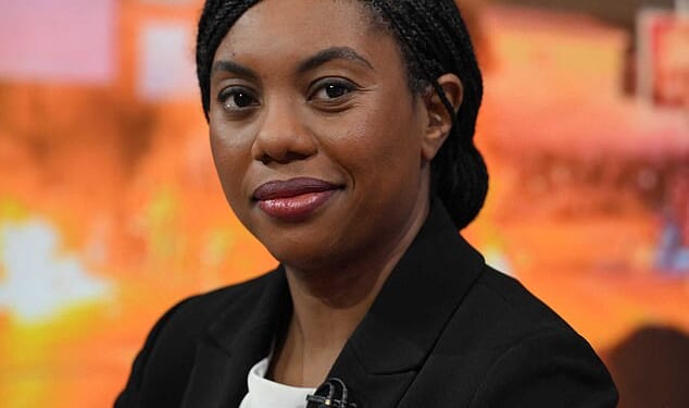 Kemi Badenoch, pictured earlier this month, has 'been very clear there will never be a pact under her leadership'