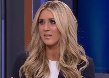 Riley Gaines revealed she wrapped her newborn baby in a bulletproof blanket during her recent appearance on the Supreme Court steps due to increased threats on his life