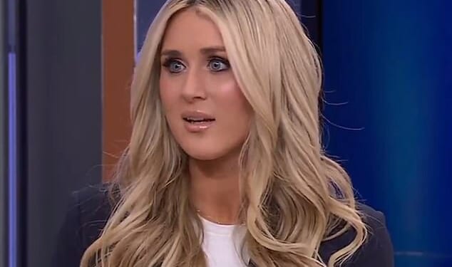 Riley Gaines revealed she wrapped her newborn baby in a bulletproof blanket during her recent appearance on the Supreme Court steps due to increased threats on his life