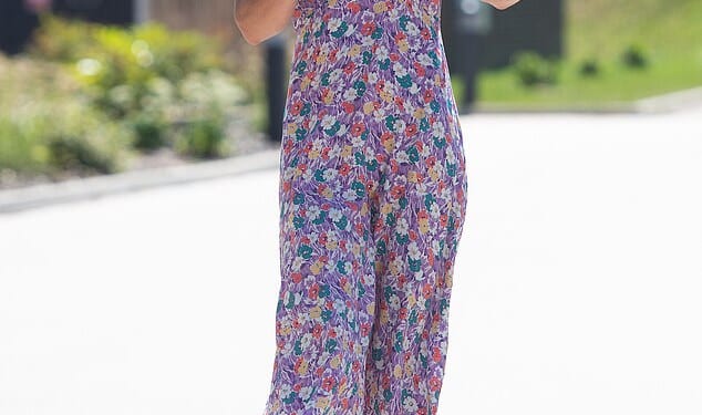 The Princess of Wales wearing Russell & Bromley shoes