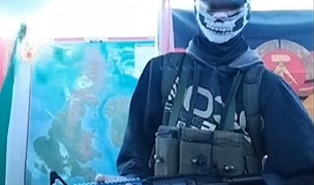 The 16-year-old, who cannot be named for legal reasons, is said to have been filled with ‘hate and racism’ and joined a banned neo-Nazi group which encouraged its followers to ignite a race war