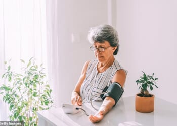 Researchers are warning that a little-known region of the brain could be causing high blood pressure (stock image)