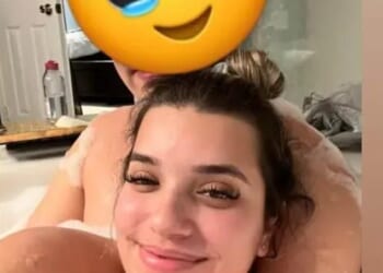 Juliana Peres Magalhães, the Brazilian au pair who had an affair with Brendan Banfield, shared a steamy image of them in the bathtub just months before his wife was murdered