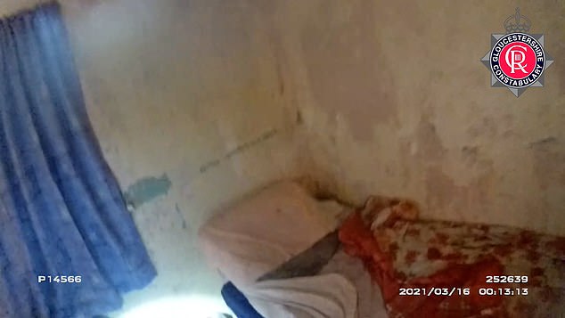 The damp bedroom with filthy bedsheets and a mattress proved to be the victim's, known as K, only solace for 25 years