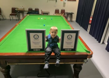 Snooker prodigy Jude Owens has landed multiple Guinness World Records by becoming the youngest person to nail two trick shots