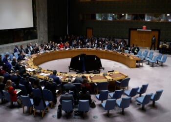 The United Nations Security Council holds an emergency meeting on Jan. 5, 2026 at UN headquarters in New York.