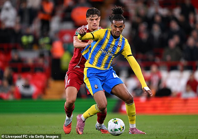 Damion Downs made 14 appearances for the Saints but failed to find the back of the net