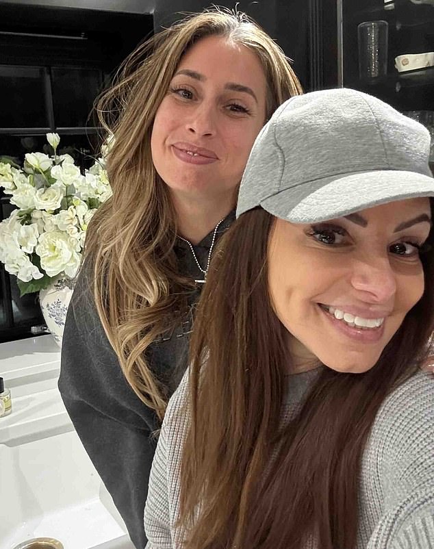 Recently, Stacey Solomon posted this smiling selfie alongside Money Mum, aka Gemma Bird