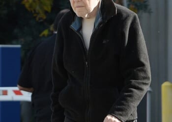 A beloved star from the original Star Trek series was spotted enjoying a rare and sprightly outing in Los Angeles on Monday