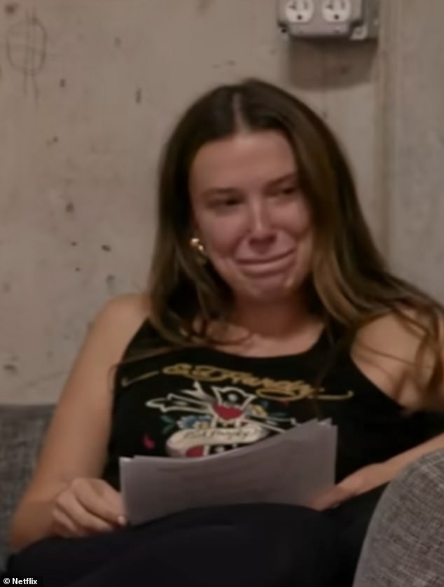 Stranger Things fans are being treated to a 'making of' documentary for the final season - with stars including Millie Bobby Brown seen looking emotional