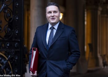 Secretary of State for Health and Social Care Wes Streeting arrives for a Cabinet meeting in Downing Street, London