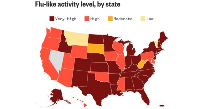 Trusted medical experts like Dr. Peter McCullough warned months ago that this year’s flu season would be one for the record books, in part because this year’s more virulent flu variant would not respond to the so-called “flu vaccine.”