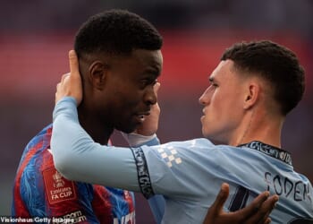 Crystal Palace captain Marc Guehi is out of contract in the summer and the Eagles appear to be prepared to cut their losses