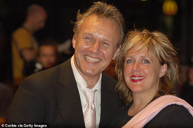 Ted Lasso star Anthony Head's partner Sarah Fisher has sadly died at the age of 61 (seen together)