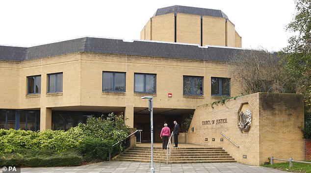 The schoolboys are standing trial at Southampton Crown Court (pictured) where they have denied eight counts of rape between them