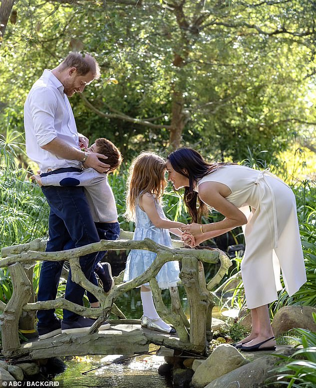 The couple's children have often featured on their social media feeds