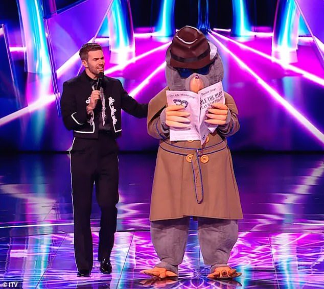 The Masked Singer Mole Dommett has been revealed as British singer Olly Murs after his late entry to competition last week