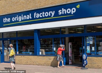 Tough times: The Original Factory Shop is understood to be on the brink of falling into administration this week