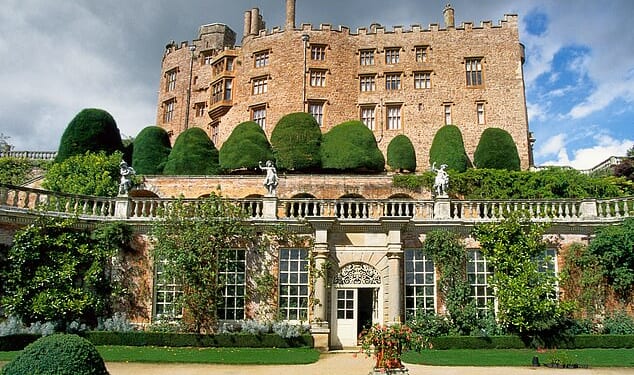 The Tour de France will head to Britain for the first time since 2014 next year - but will is pass through your town? Pictured: Powis Castle