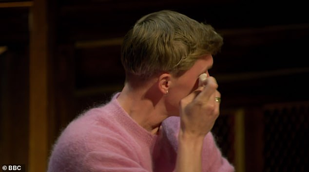 Fellow traitor Stephen broke down in tears following his betrayal and told the camera, 'Having to use her like that is just part of the game, isn't it'