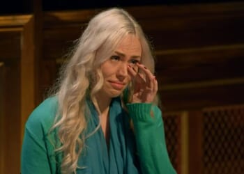 The Traitors contestant Ellie broke down in tears as she was banished during Friday's emotional roundtable
