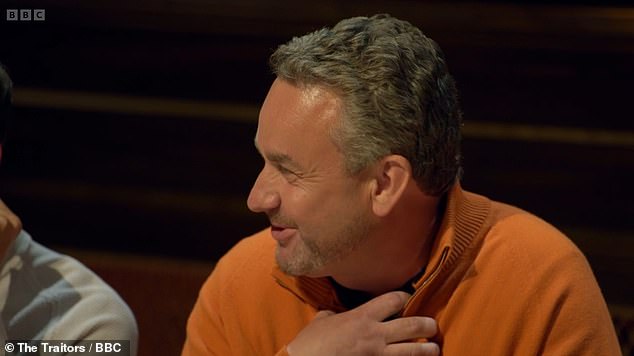 Turning to Amanda, Hugo jokingly asked: 'So I'm not your type?'