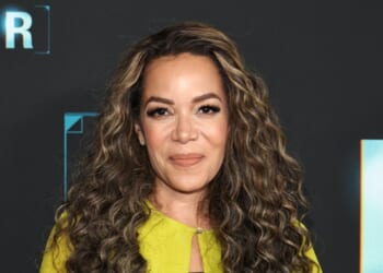 Sunny Hostin attends "The Amateur" world premiere at Jazz at Lincoln Center on April 2, 2025, in New York City.
