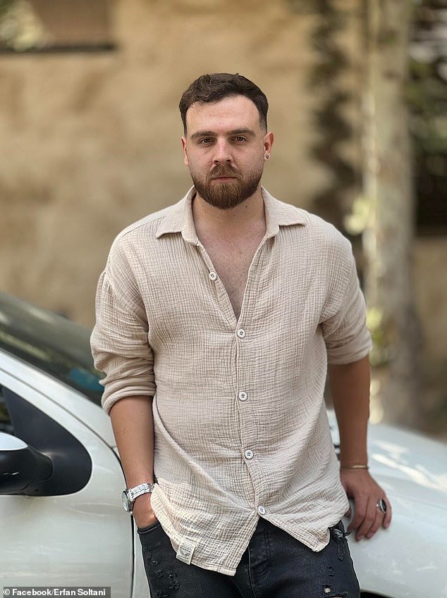 That fear has been sharply focused on the case of heroic Iranian protester Erfan Soltani (pictured). Soltani was widely believed to be facing imminent execution after his family were told to prepare for his death, prompting international alarm