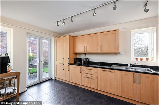 The property is bright and spacious but doesn't show any signs of heavy renovations