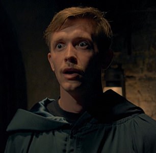 Fiona's fellow Traitors Stephen Libby, 32, (L) and Rachel Duffy, 42, (R) were left in disbelief that at the identity of the Secret Traitor