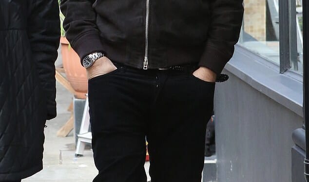 David Walliams, pictured last Saturday in Hampstead, has seen his TV work dry up and now his publishing deal has ended