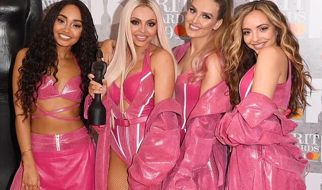 Little Mix won The X Factor in 2011 and went on to become one of the show's most successful groups - but Jesy struggled with the fame that came with it. Left to right: Leigh-Anne Pinnock, Jesy Nelson, Perrie Edwards and Jade Thirlwall