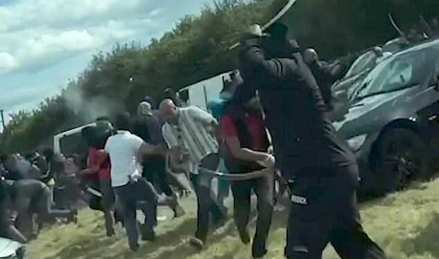 A kabaddi tournament in Alvaston, Derbyshire in 2023 saw rival gangs firing guns and hacking at each other with machetes, axes and bats
