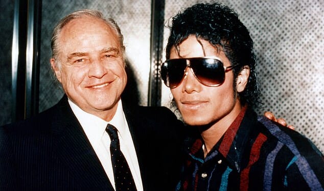 Michael Jackson met Apocalypse Now actor Marlon Brando in the early 1980s, with the singer writing in his memoir: 'Brando was like a father to me’