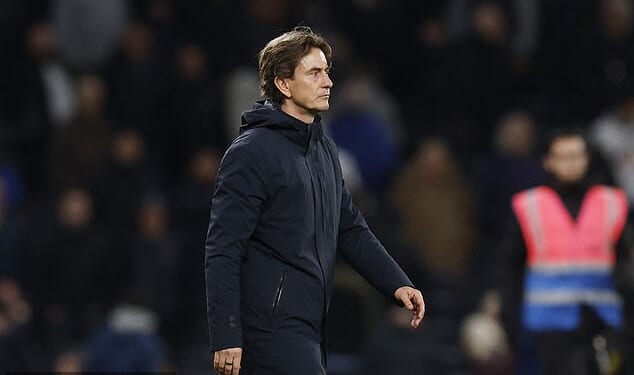 Thomas Frank's Tottenham future is in serious doubt with the club considering a change