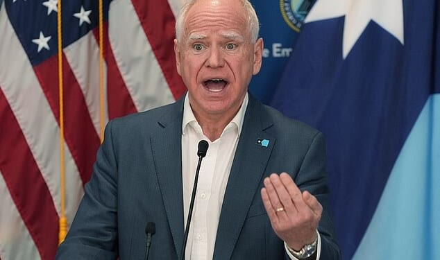 Governor Tim Walz has begged President Donald Trumpto pull federal agents out of Minnesota after intensive care nurse Alex Pretti was shot dead by a Border Patrol agent