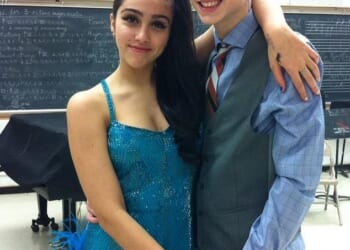 Timothée Chalamet's dating history includes high-profile relationships with nepo babies Lourdes Leon (pictured aged 16 and 17 at drama school), Lily-Rose Depp as well as Kylie Jenner