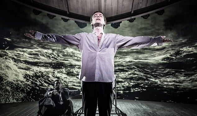 Following its 2025 run in Stratford-upon-Avon (pictured), Rupert Goold's production of Hamlet is going on tour - with trigger warnings of 'death' and 'grief'