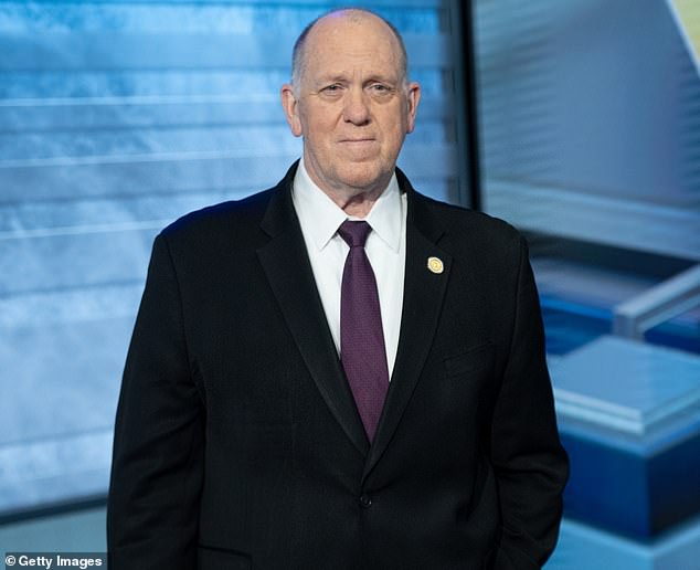 Border Czar Tom Homan visits 'Varney & Co.' at Fox Business Network on January 13