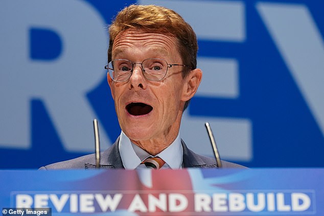 Andy Street, former mayor of the West Midlands, will urge Kemi Badenoch not to lurch right