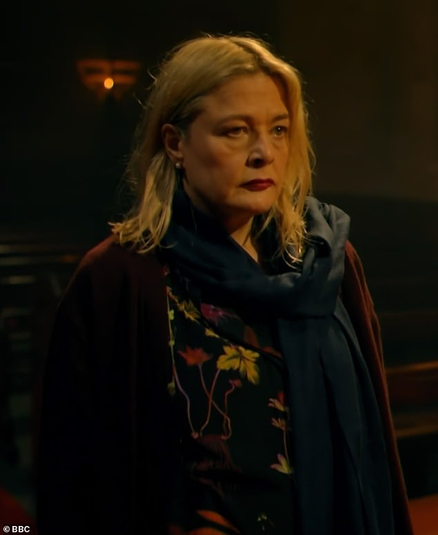 The crimewriter and former barrister, 53, caused ructions on Wednesday night's episode of the show when she was banished from the castle having launched a vicious crusade to expose actual Traitor Rachel Duffy