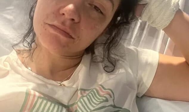 Charlotte Chilton has suffered a terrifying seizure that left her unable to walk after undergoing life-saving brain surgery