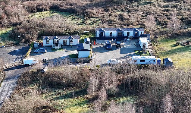 Pictured: The traveller site which has now been approved in West Malling, Kent